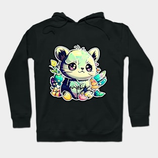 "Enchanted Whimsy: A Delightfully Cute Animal with a Marvelous Design" Hoodie